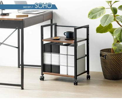 デスクワゴン IW-21 幅43cm 奥行き30.5cm 高さ60cm