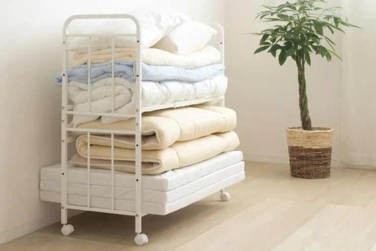 布団収納ラック IW-216 幅104cm 奥行き46cm 高さ100cm