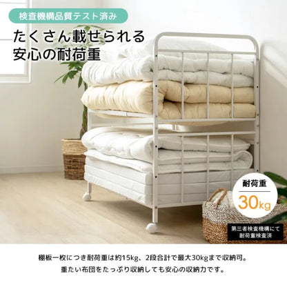 布団収納ラック IW-227 幅104cm 奥行き68cm 高さ100cm