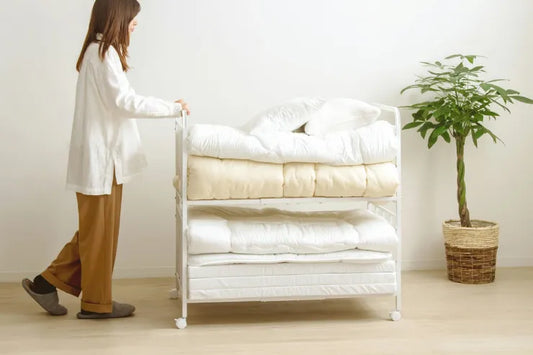 布団収納ラック IW-227 幅104cm 奥行き68cm 高さ100cm