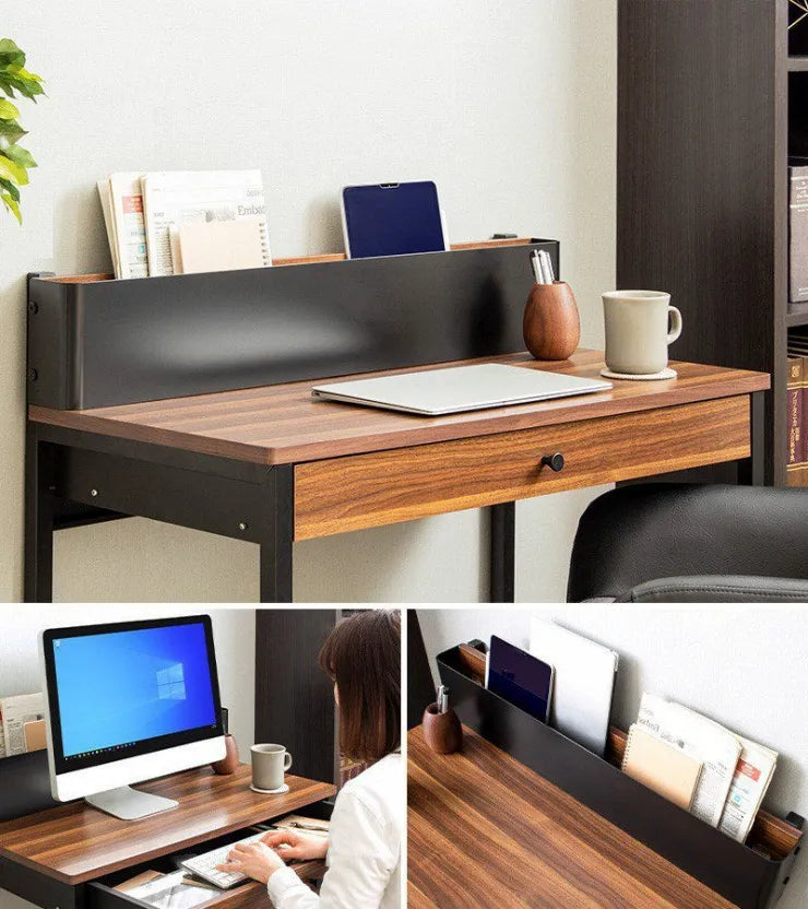 パソコンデスク IW-277 幅85cm 奥行き47.6cm 高さ87cm