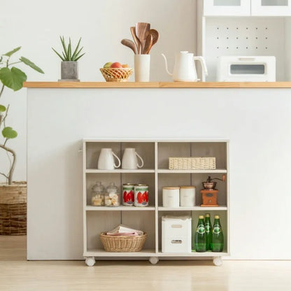 Table pliante MT-6866 Largeur 105 cm Profondeur 55 cm Hauteur 32 (7) cm Table centrale pliante Table en bois marron naturel Fer massif Table de café rétro Table en bois Moderne Scandinave Élégant Mignon Industriel