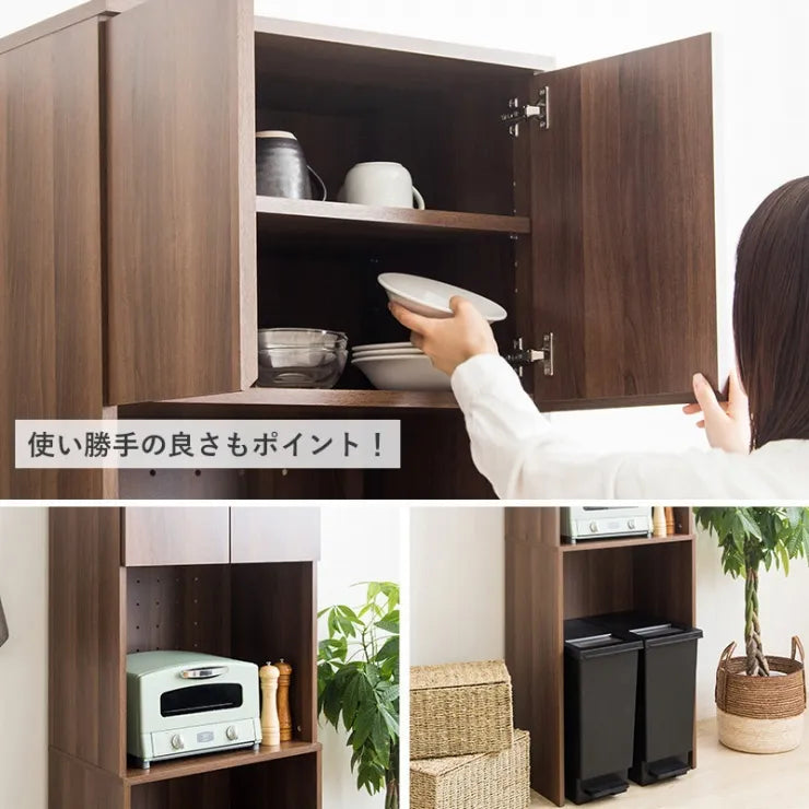 ゴミ箱上ラック IW-312 幅59.4cm 奥行き39.2cm 高さ179.8cm