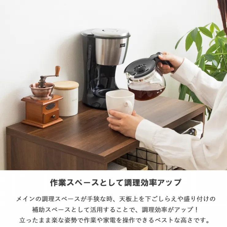 Table pliante MT-6866 Largeur 105 cm Profondeur 55 cm Hauteur 32 (7) cm Table centrale pliante Table en bois marron naturel Fer massif Table de café rétro Table en bois Moderne Scandinave Élégant Mignon Industriel