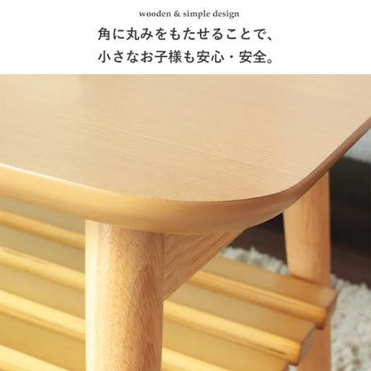 折りたたみテーブル IW-4090 幅90cm 奥行40cm 高さ35cm