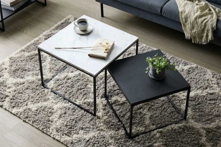 ネストテーブル IW-4280 幅55cm 奥行き55cm 高さ42cm