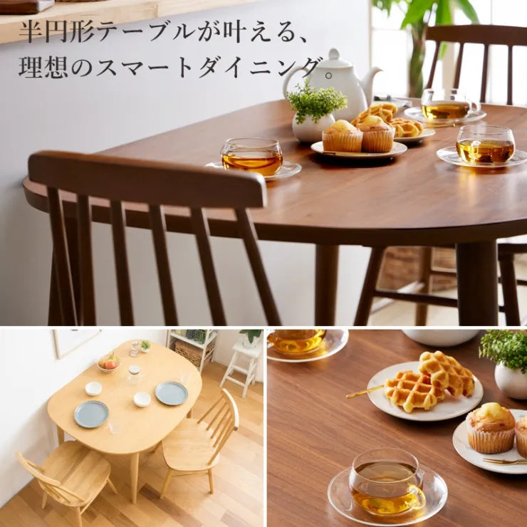 Folding leg table MT-6866 Width 105cm Depth 55cm Height 32(7)cm Folding center table Natural Brown Wooden table Solid Iron Retro Cafe table Wood table Modern Scandinavian Stylish Cute Industrial