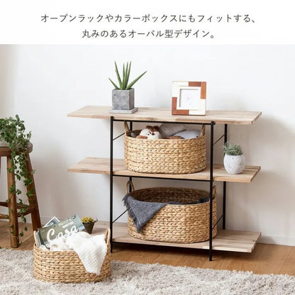 Table pliante MT-6866 Largeur 105 cm Profondeur 55 cm Hauteur 32 (7) cm Table centrale pliante Table en bois marron naturel Fer massif Table de café rétro Table en bois Moderne Scandinave Élégant Mignon Industriel