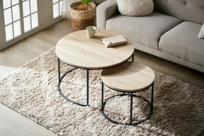 ネストテーブル IW-6012 幅72cm 奥行き72cm 高さ42cm