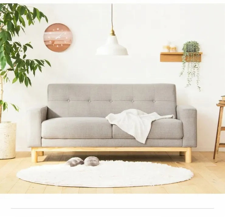 北欧デザインソファ カーラ IW-705 幅160cm 奥行き76cm 高さ75cm 座面高さ42cm