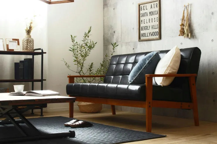 ロワールソファ IW-72-2P 幅125cm 奥行き78cm 高さ76cm 座面高さ40cm