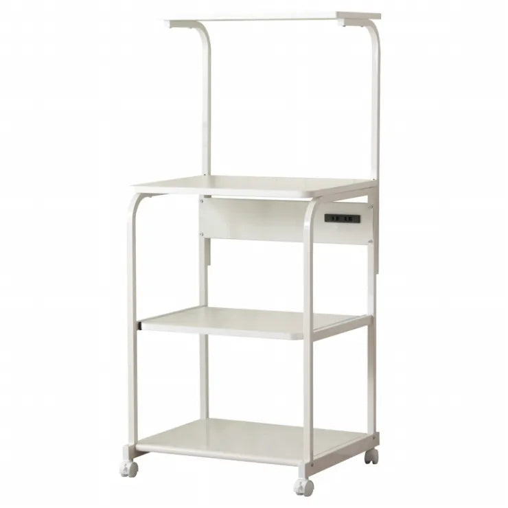 キッチンラック IW-84 幅57.5cm 奥行き51cm 高さ125.5～145.5cm