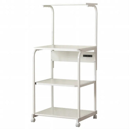 キッチンラック IW-84 幅57.5cm 奥行き51cm 高さ125.5～145.5cm