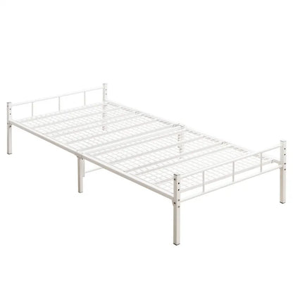 ヘッドレスパイプベッド IWB-1980 幅98cm 奥行き201.5cm 高さ42.6cm