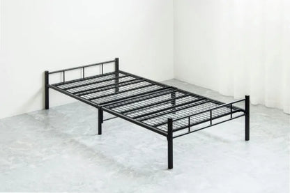 ヘッドレスパイプベッド IWB-1980 幅98cm 奥行き201.5cm 高さ42.6cm