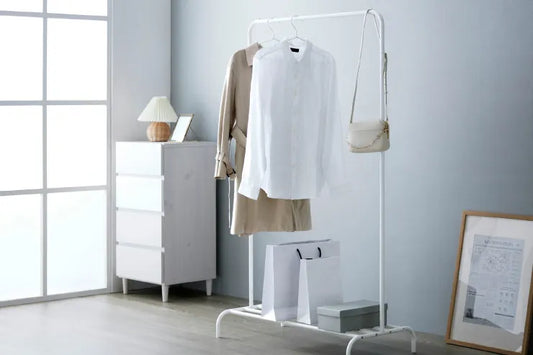 Table pliante MT-6866 Largeur 105 cm Profondeur 55 cm Hauteur 32 (7) cm Table centrale pliante Table en bois marron naturel Fer massif Table de café rétro Table en bois Moderne Scandinave Élégant Mignon Industriel