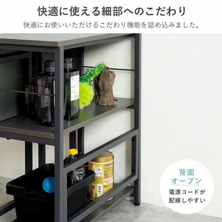 60cm水槽用 水槽台 IWS-336 幅60cm 奥行き30/60cm 高さ70cm 耐荷重150kg