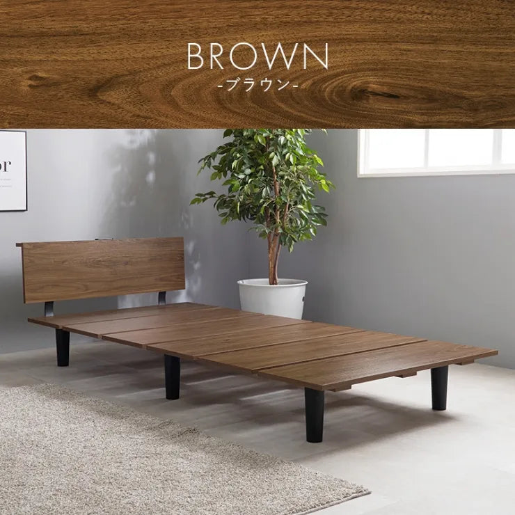 シングルベッド KB-3064S 幅97cm 奥行き208.5cm 高さ61.5cm 床面高さ24.5cm