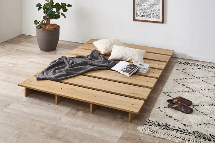Table pliante MT-6866 Largeur 105 cm Profondeur 55 cm Hauteur 32 (7) cm Table centrale pliante Table en bois marron naturel Fer massif Table de café rétro Table en bois Moderne Scandinave Élégant Mignon Industriel
