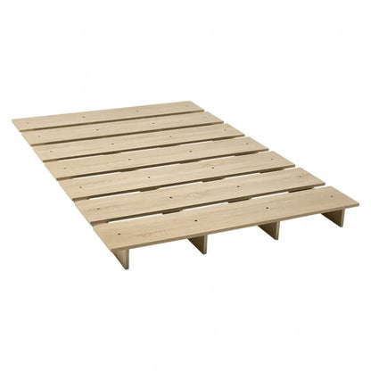 Table pliante MT-6866 Largeur 105 cm Profondeur 55 cm Hauteur 32 (7) cm Table centrale pliante Table en bois marron naturel Fer massif Table de café rétro Table en bois Moderne Scandinave Élégant Mignon Industriel