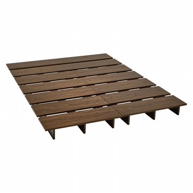 Table pliante MT-6866 Largeur 105 cm Profondeur 55 cm Hauteur 32 (7) cm Table centrale pliante Table en bois marron naturel Fer massif Table de café rétro Table en bois Moderne Scandinave Élégant Mignon Industriel