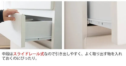 キッチンチェスト Semplice センプリチェ KC-206 幅60.2cm 奥行き42.5cm 高さ85cm