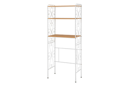 3-tier laundry rack KR-3973 KR-3971 Width 33 (34.5) cm Depth 39 cm Height 124 cm With casters Basket 3 laundry baskets included Washing machine rack Stylish Washing machine rack Washing machine storage Storage Laundry storage Scandinavian interior