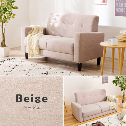 ソファ ケイディ keidy-2p 幅120cm 奥行き64cm 高さ71cm 座面高さ38cm