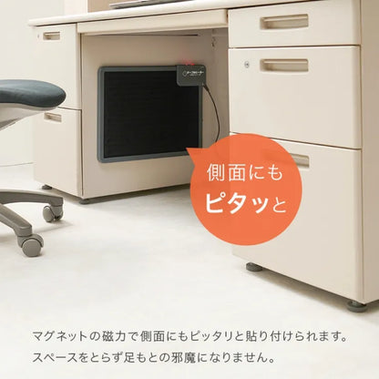 デスクヒーター 幅46cm 奥行き36cm 高さ3cm