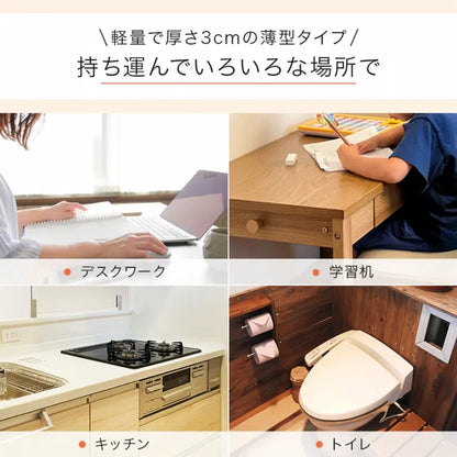 デスクヒーター 幅46cm 奥行き36cm 高さ3cm