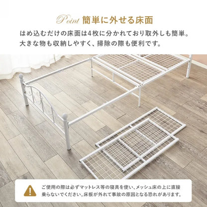 Folding leg table MT-6866 Width 105cm Depth 55cm Height 32(7)cm Folding center table Natural Brown Wooden table Solid Iron Retro Cafe table Wood table Modern Scandinavian Stylish Cute Industrial