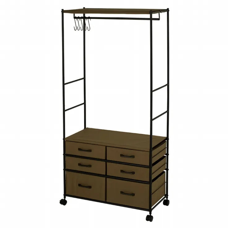 Folding leg table MT-6866 Width 105cm Depth 55cm Height 32(7)cm Folding center table Natural Brown Wooden table Solid Iron Retro Cafe table Wood table Modern Scandinavian Stylish Cute Industrial