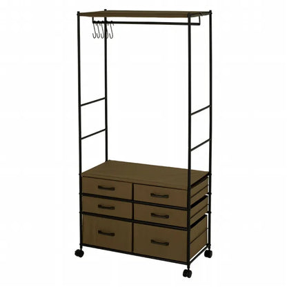 Folding leg table MT-6866 Width 105cm Depth 55cm Height 32(7)cm Folding center table Natural Brown Wooden table Solid Iron Retro Cafe table Wood table Modern Scandinavian Stylish Cute Industrial