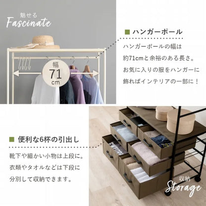 Folding leg table MT-6866 Width 105cm Depth 55cm Height 32(7)cm Folding center table Natural Brown Wooden table Solid Iron Retro Cafe table Wood table Modern Scandinavian Stylish Cute Industrial