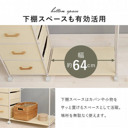 ハンガーラック KHR-3189 幅107.5cm 奥行40cm 高さ155cm