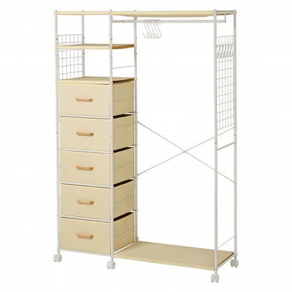 ハンガーラック KHR-3189 幅107.5cm 奥行40cm 高さ155cm