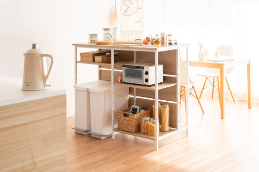 キッチンカウンターテーブル Salus サルース KNT-1260 幅120cm 奥行き60cm 高さ100cm