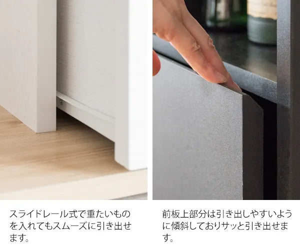 コンパクトバーテーブル Baron バロン KNT-F1600 幅85cm 奥行き55cm 高さ100cm