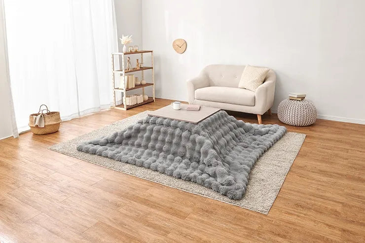 こたつ うす掛け布団 2点セット ルナ KOT-7350-60L 幅60cm 奥行き60cm 高さ37cm