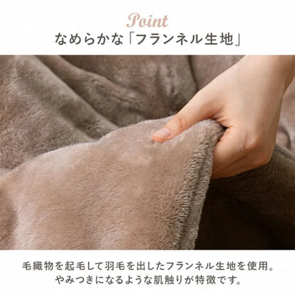 こたつ うす掛け布団 2点セット メレンゲ KOT-7350-75M 幅75cm 奥行き75cm 高さ37cm