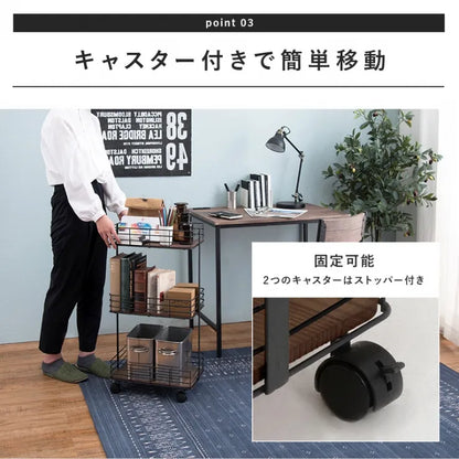 ラック KR-3856 幅40.5cm 奥行き25cm 高さ77cm