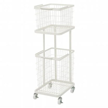 ランドリーラック KR-3945 幅33cm 奥行き42cm 高さ97cm