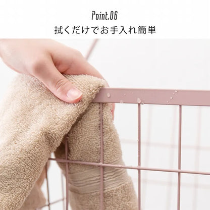 ランドリーラック 2段 KR-3972 KR-3970 6色 34.5cm×108cm