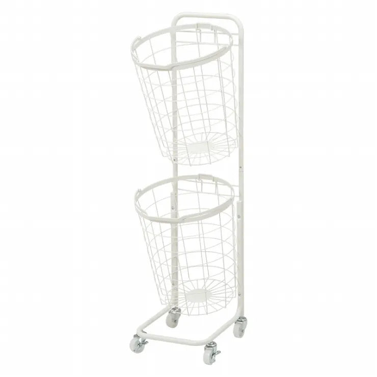ランドリーラック 2段 KR-3972 KR-3970 6色 34.5cm×108cm