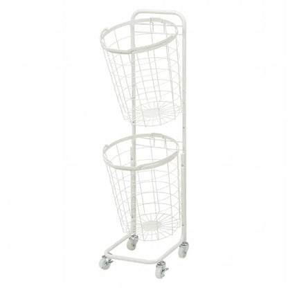 ランドリーラック 2段 KR-3972 KR-3970 6色 34.5cm×108cm