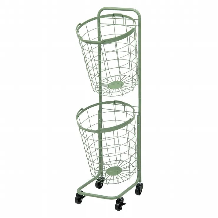 ランドリーラック 2段 KR-3972 KR-3970 6色 34.5cm×108cm