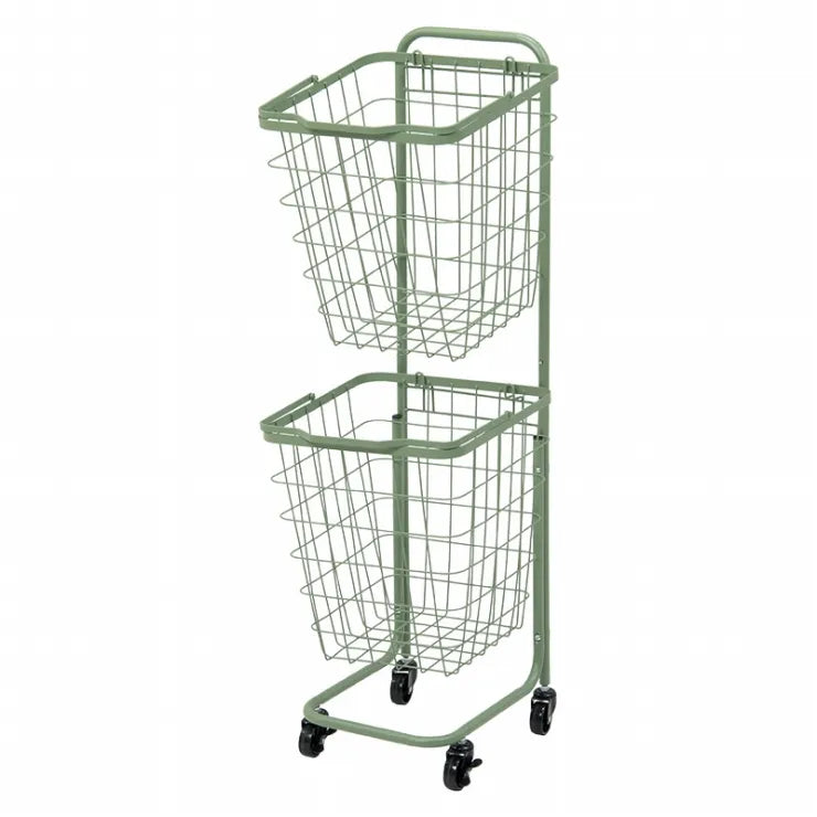 ランドリーラック 2段 KR-3972 KR-3970 6色 34.5cm×108cm