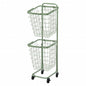 ランドリーラック 2段 KR-3972 KR-3970 6色 34.5cm×108cm