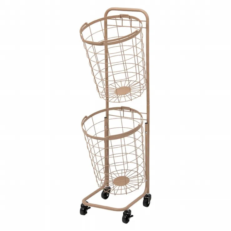 ランドリーラック 2段 KR-3972 KR-3970 6色 34.5cm×108cm