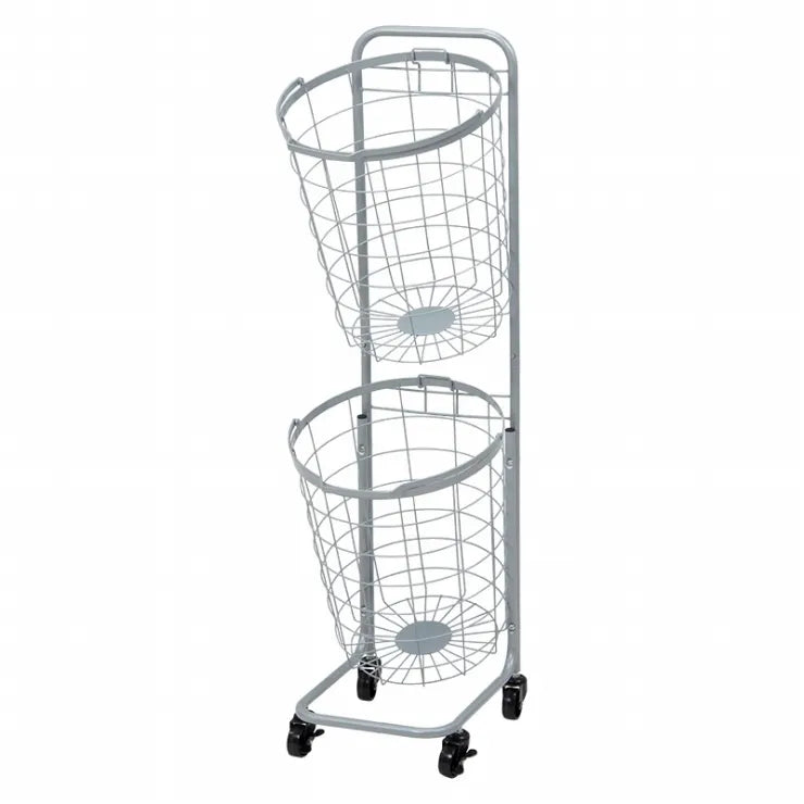 ランドリーラック 2段 KR-3972 KR-3970 6色 34.5cm×108cm